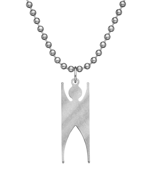 You get 12 @ $4.00 each - GI JEWELRY® Humanist for Men and Women with Stainless Steel Beaded Dog Tag Chain and Pendant - Genuine Dutch Defense Issue
