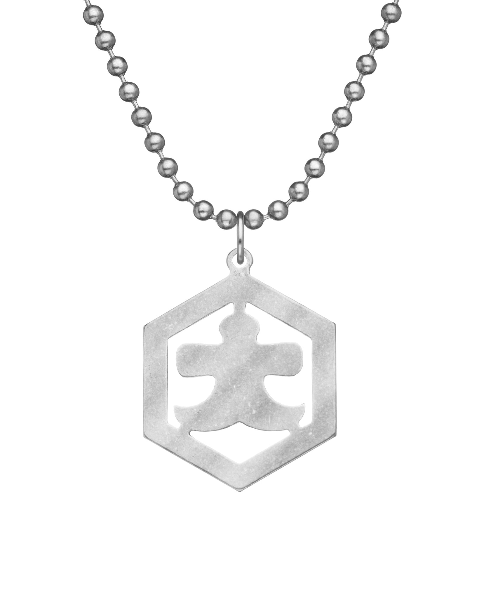 GI JEWELRY Military Issue Stainless Steel Izumo Necklace