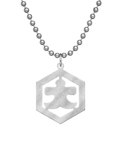 GI JEWELRY Military Issue Stainless Steel Izumo Necklace